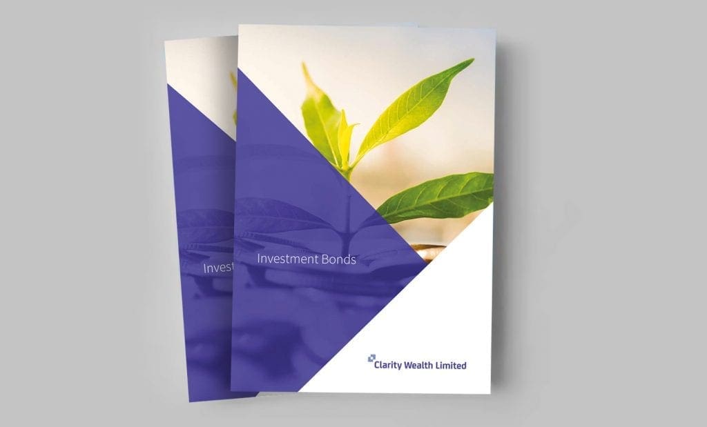 Investment Bonds brochure cover mockup